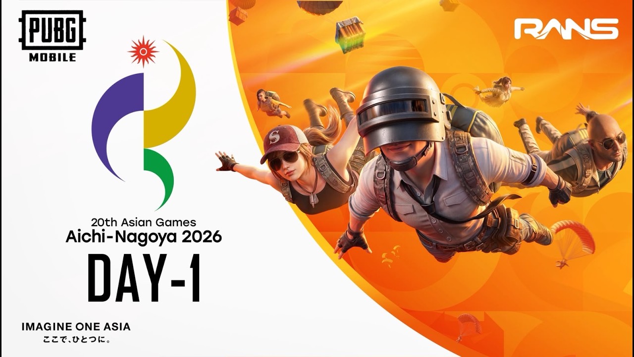 ASIAN GAMES 2026: PUBG MOBILE DAY-1
