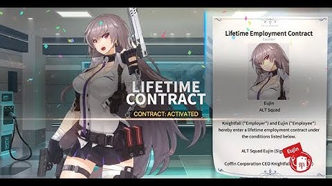 Counter:Side Eujin Lifetime Contract