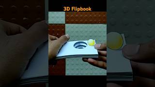3D flipbook Animation #art #animated #flipbook #drawing #3d #anime #cartoons #shorts #reels