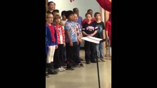 5th Gr Veteran's Tribute  2015