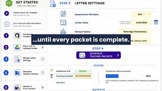 Acadience Letter Generator — Demo v1