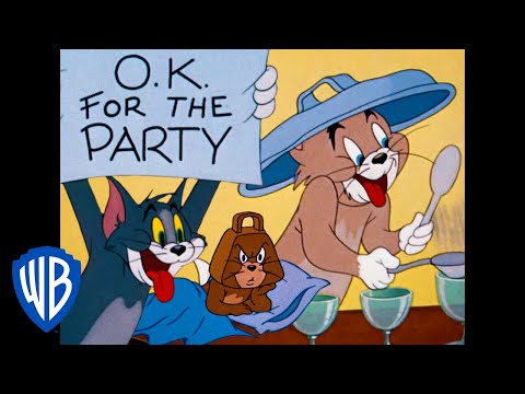 Tom & Jerry | It's Party Time! | Classic Cartoon | WB Kids