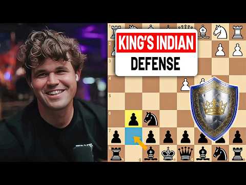 Magnus Carlsen Plays the King's Indian Defense Against a Strong GM