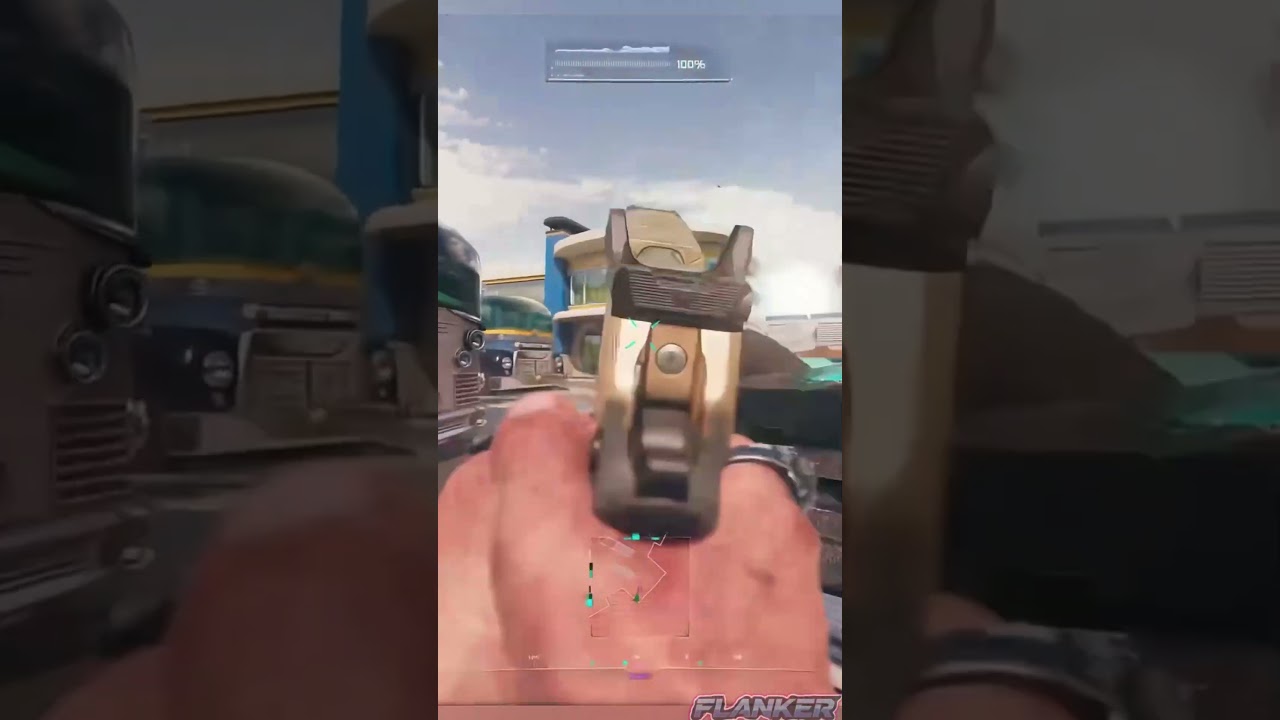 bro was not feeling the first shot 🤣 