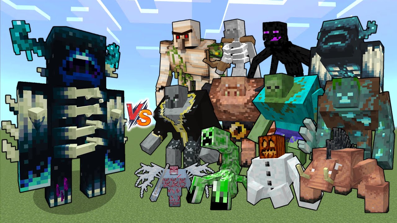 ULTRA WARDEN vs Mutant Creatures Ultra Warden vs All Mutant Mobs