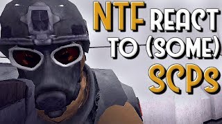 NTF Reacts To (some) SCPs - SCP Containment Breach (v1.3.8)