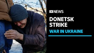 At least 25 dead in Ukrainian strike on marketplace in Russia-annexed city of Donetsk | ABC News