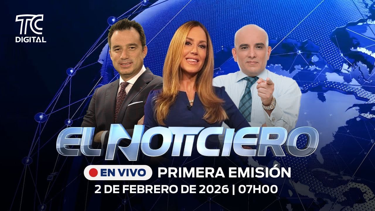 🔴EN VIVO | El Noticiero Primera emisión: 02 de febrero 2026