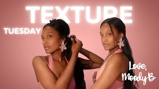 Ep. 2 Clipins on straight natural hair