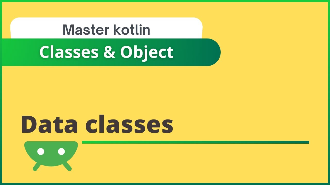 Data classes equality in kotlin - YouTube