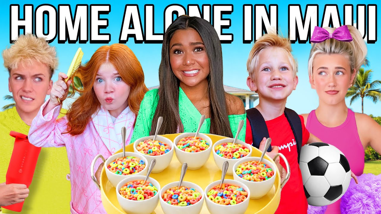 HOME ALONE WiTHOUT PARENTS *TEEN TAKE OVER*