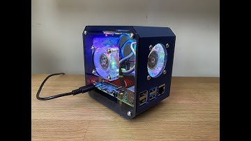 Ender 3 v2 printing Raspberry Pi Case using Yellow PLA