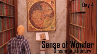 Stop Motion Animation - Dream in a Library