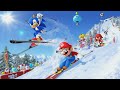Mario And Sonic At The Winter Olympic Games ALL OLYMPIC EVENTS Minigames Gameplay 