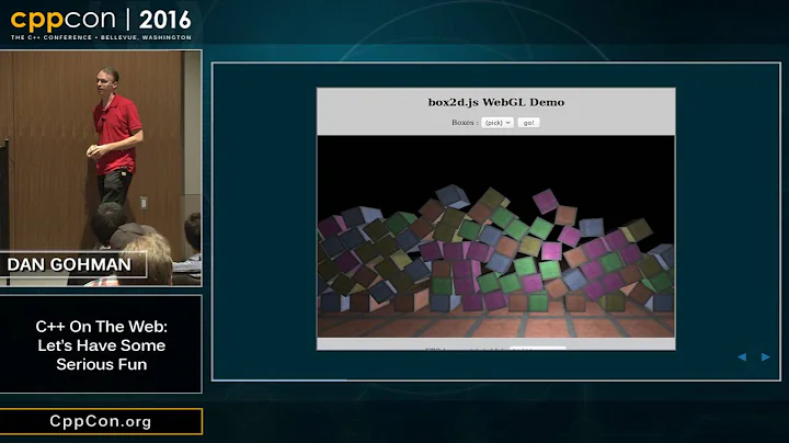 CppCon 2016: Dan Gohman “C++ on the Web: Let's have some serious fun."