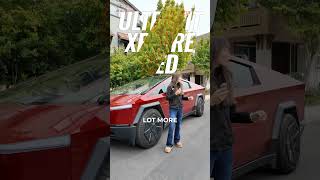 TWO Red Cybertrucks at the Same Time?! 🤯🔥 - FIRE RED and DYNOred