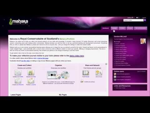 Embedding video in Mahara with embed.ly
