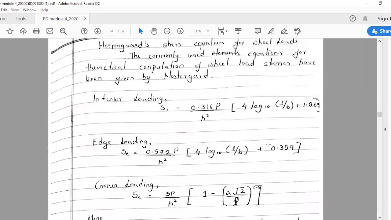 RIGID PAVEMENT ANALYSIS FOR TEMPERATURE STRESSES YouTube RIGID PAVEMENT ANALYSIS FOR TEMPERATURE STRESSES YouTube