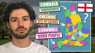 How Did Each English Region Get Its Name?
