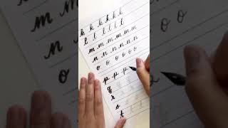 Kayla Louven Calligraphy Practice Worksheets | Lowercase