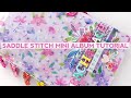 Process Video #151 - Saddle Stitch Mini Album Tutorial