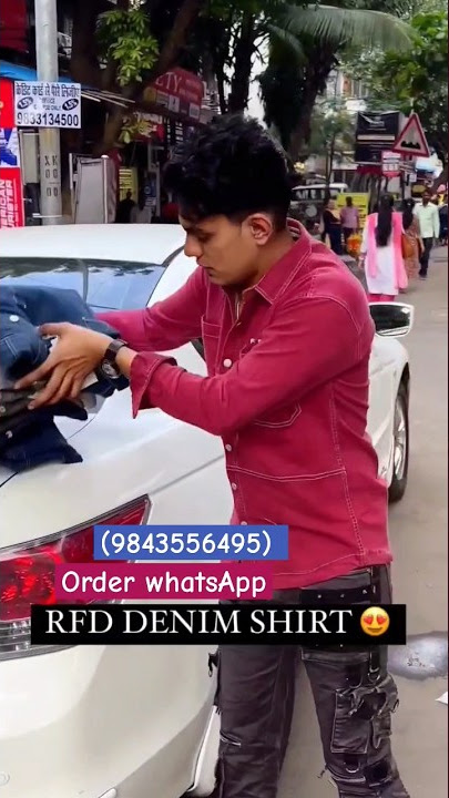 💋 RFD Denim Shirts 💋  available. Order WhatsApp (9843556495) /check Instagram @ (lycra_menwears_)
