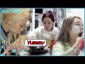 Mukbang home alone honey js eating show