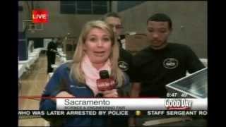 SRSEF Students Show Off Solar Trash Compactor on Good Day Sacramento