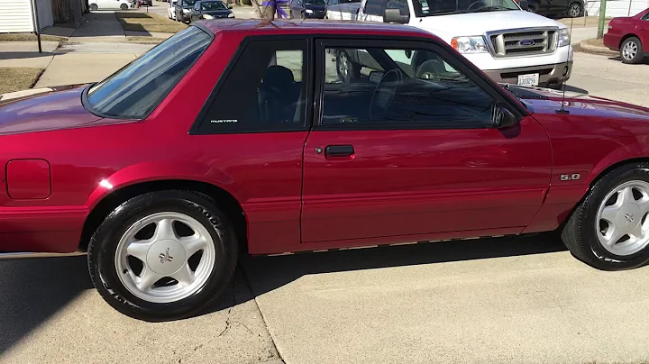 1993 Mustang LX 5.0 Notchback Coupe **SOLD**