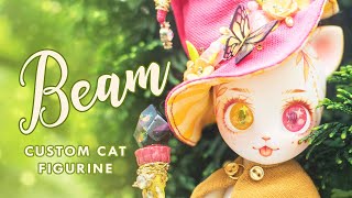 Beam ☀ Moonlight Jewel's Bean Figurine ☀ Sun and Moon Collab with Harley's Dollhouse ☀ OOAK Doll