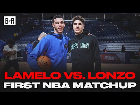 LaMelo vs. Lonzo Ball's First Matchup In NBA | Best Highlights