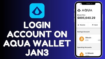 How to Login Jan3 Account on Aqua Wallet App 2025?