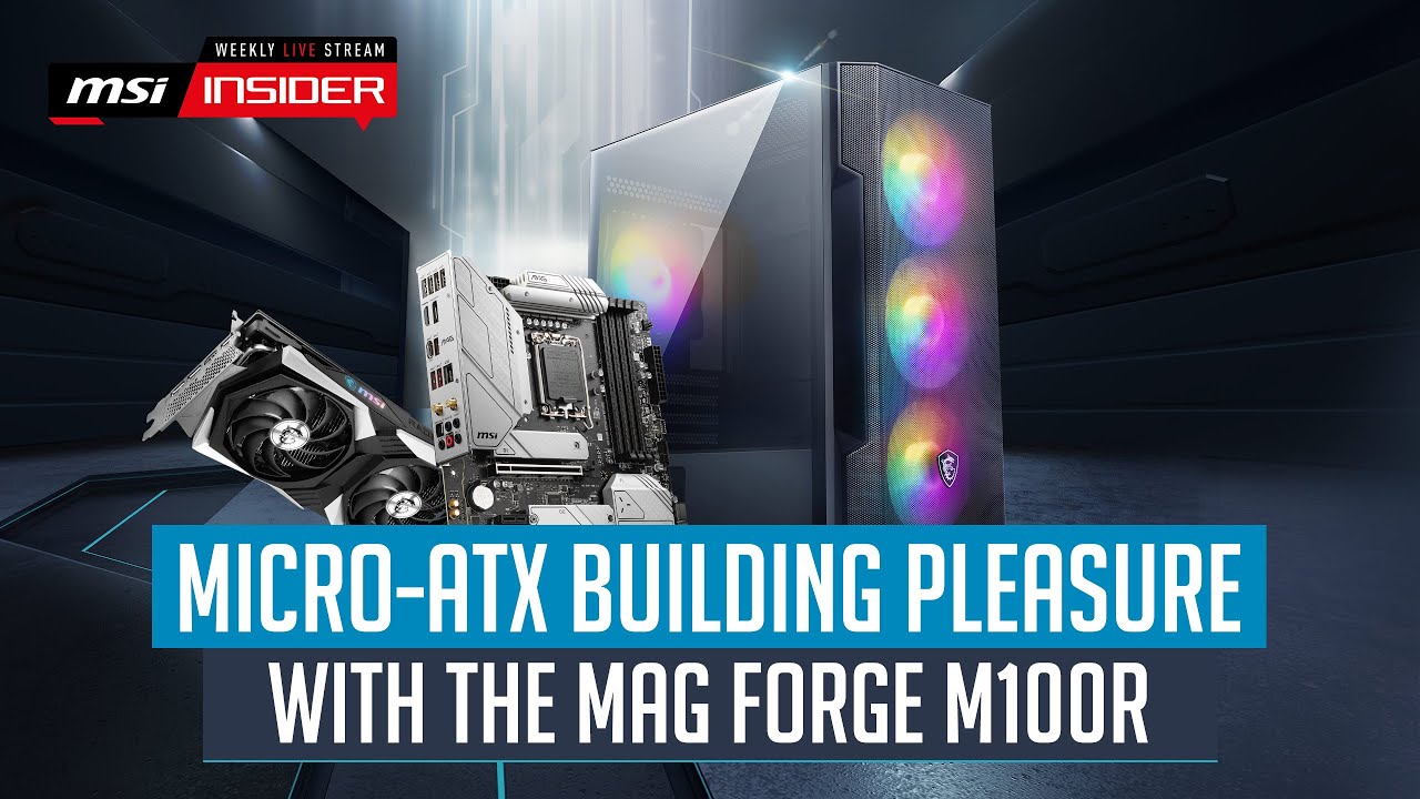 msi MAG FORGE M100R Gaming Case User Guide