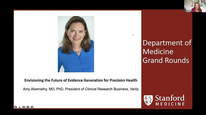 Envisioning the Future of Evidence Generation for Precision Health | DoM Grand Rounds | 18 May 2022