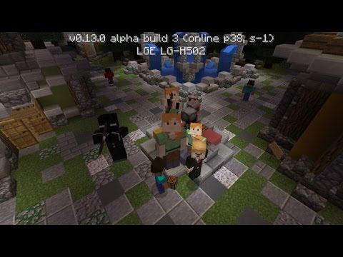 Как зайти на сервер в Minecraft pe ? версия 0.13.0