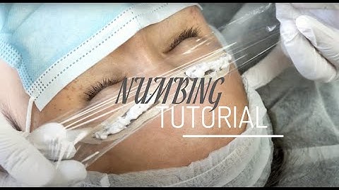 Numbing Tutorial - How to get a deep and powerful numb during PMU & Microblading procedures.