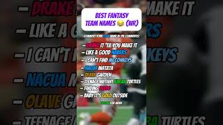 The best fantasy football team names (WR edition)