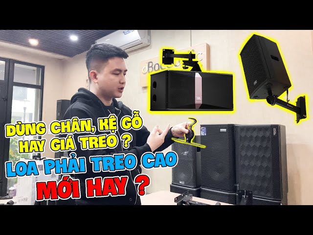 Có Phải Treo Loa Cao Thì Mới Hay - Những Cách Bày Trí Loa Trong Nhà