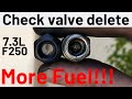 2001 7.3 powerstroke gets high flow CVD fittings! With 0-60 test (Only video on YouTube!)