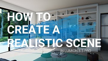 How to Create a Realistic Scene in Lumion 8.5 PRO