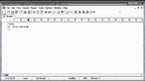 84. File Handling Checking if a File Exists