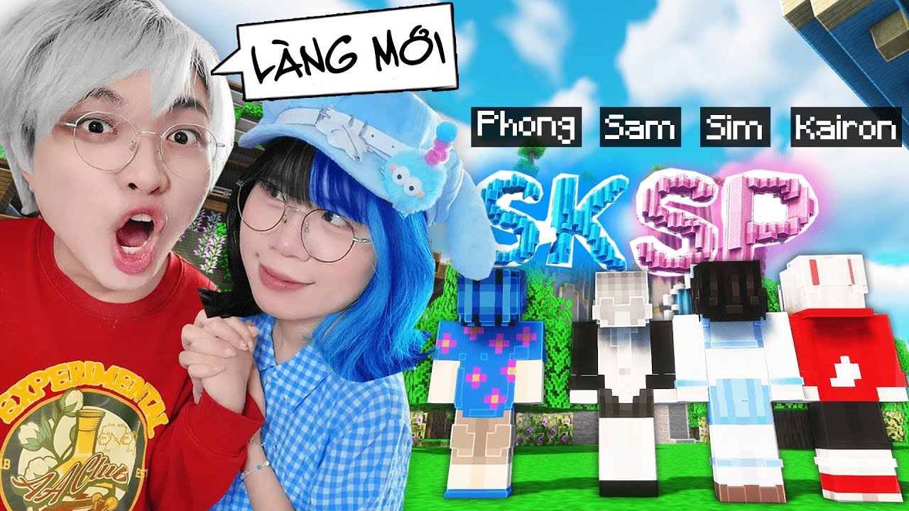 Kairon Và SKSP Từ Bỏ Làng Cũ ĐỂ CHUYỂN ĐẾN LÀNG MỚI Trong Minecraft 😱