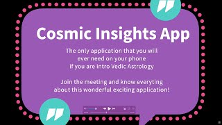 How to use Cosmic Insights app to analyse your birth chart? screenshot 5