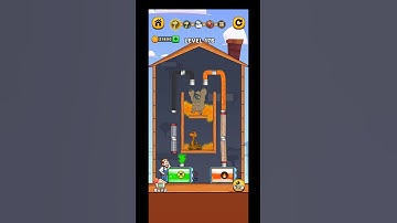 Home Pipe Rescue Gameplay Walkthrough Level 176 Android/ios (Husband wife Game )