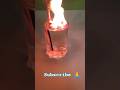 fire 🔥 on water 💦 respect 😱 🔥 simple  science experiment 🧪#shorts#science#fact#new #shirtsfeed #like