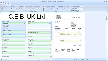 Vendor Invoice Management   02   OpenText Invoice Capture Center   Validation of PO and NON PO invoi
