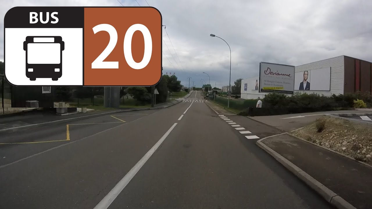 [TIMELAPSE] Ligne 20 GINKO