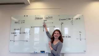 Heaviside Function: From Nothing to Everything in One Instant