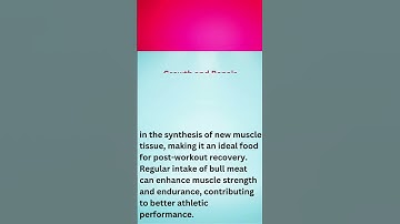 High Quality Protein Content in Bull Meat#shortvideo #shorts #meat #youtubeshorts