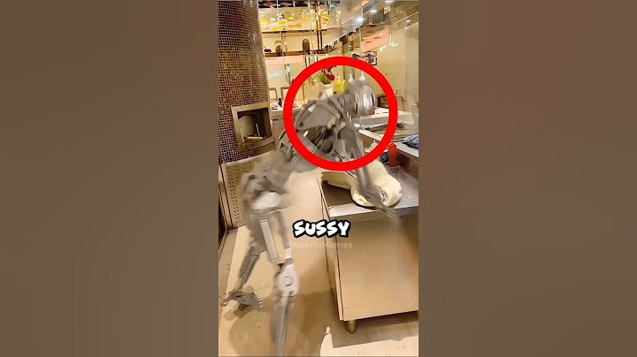 Robot Gone Wild For A Pizza🍕🤣